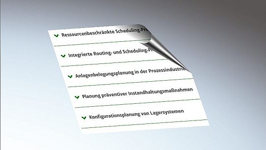 Liste der Forschungsschwerpunkte